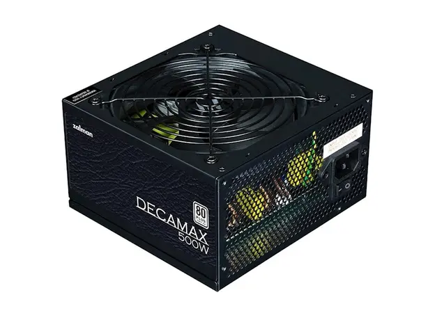 კვების ბლოკი Zalman ZM500-LX3 Decamax, 500W, 80 Plus, Power Supply, Black, 4 image