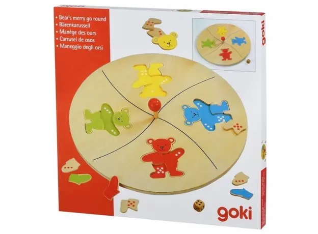 სამაგიდო თამაში Goki Board game Funny Bears 56941G