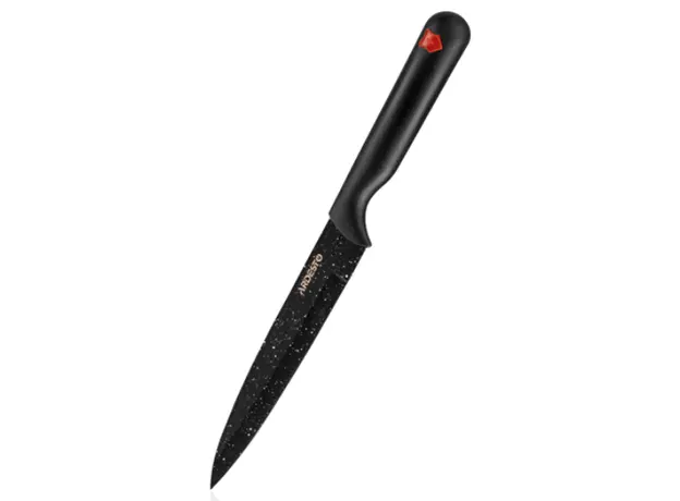 დანების ნაკრები Ardesto Black Mars Knives Set 5 pcs, black, stainless steel, plastic, 4 image