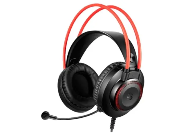 ყურსასმენი A4tech Bloody G200S Multi-color circular illumination Gaming Headset Black/Red