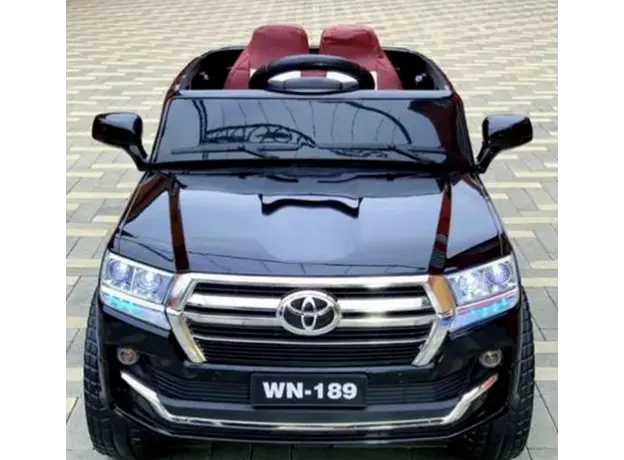 ბავშვის ელექტრო მანქანა TOYOTA D-189-B ტყავის სავარძლით, 4 image