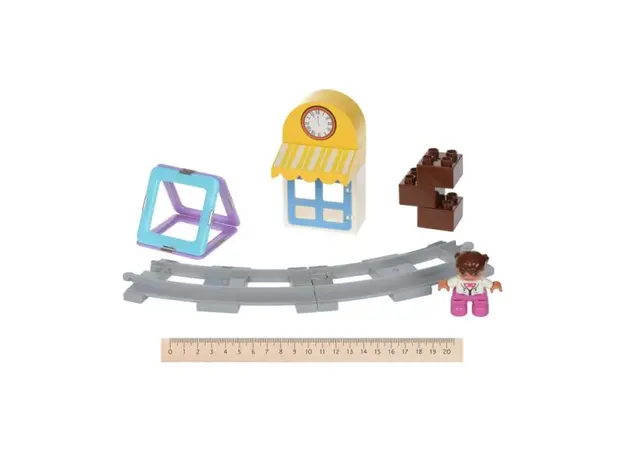 კონსტრუქტორი Magplayer Designer Train 77 e. MPH2-77, 3 image