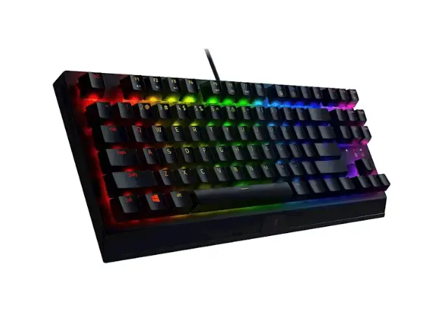 კლავიატურა Razer BlackWidow V3 TKL RGB 94key Green Switch USB EN Black, 4 image
