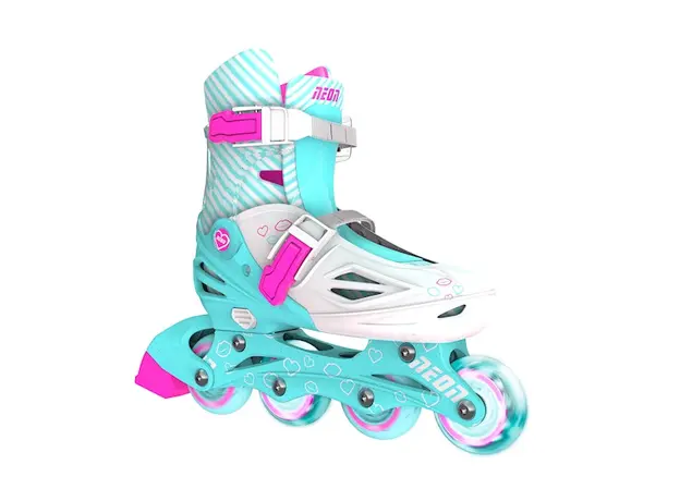 როლიკები NEON Rollers INLINE SKATES PINK (SIZE 30-33)