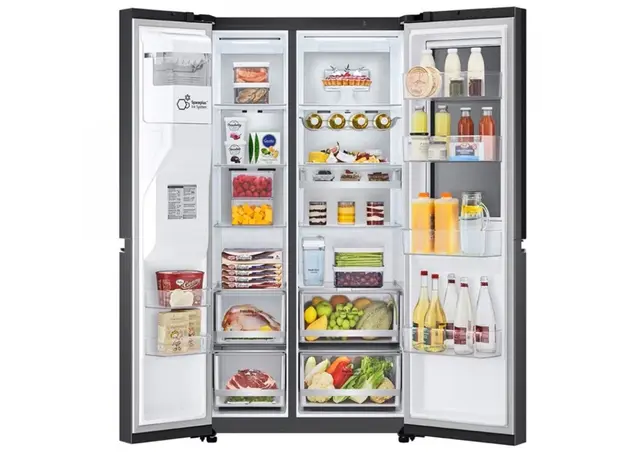 მაცივარი LG GR-X267CQEW.AMCQMER, 617L, No Frost, Refrigerator, Black, 7 image