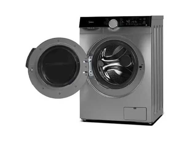 სარეცხი მანქანა Midea MFK03W120B/S, 12Kg, A+++, 1400rpm, 76Dba, Washing Machine, Silver, 3 image