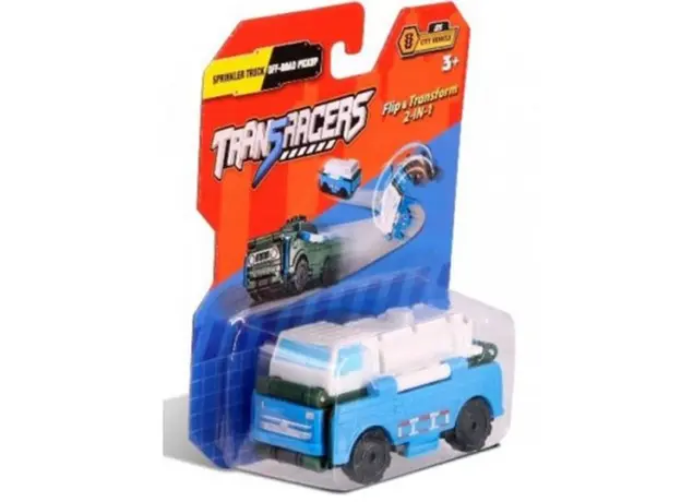 სათამაშო მანქანა TransRacers Sprinkler Truck & Off-road Pickup, 2 image