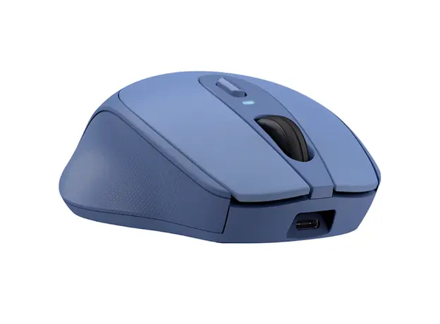 მაუსი Trust 25039 Zaya, Wireless, USB, Mouse, Blue, 4 image