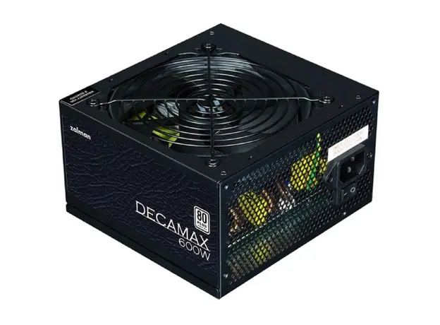 კვების ბლოკი Zalman ZM600-LX3 TeraMax, 600W, 80 Plus, Power Supply, Black, 2 image