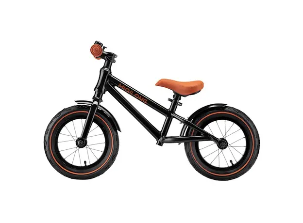 საბავშვო ბალანს ველოსიპედი Miqilong ZCY-RVA12 Bigovel, 12", Children's Balance Bicycle, Black, 3 image