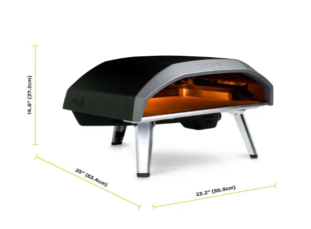 გაზის პიცის ღუმელი Ooni UU-P0B400, 6 image