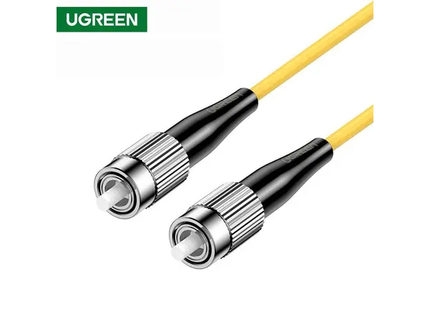 ოპტიკური ქსელის კაბელი UGREEN NW129 (70662) FC/UPC To FC/UPC Simplex Single Mode Fiber Optic Patch Cable 3M, 2 image