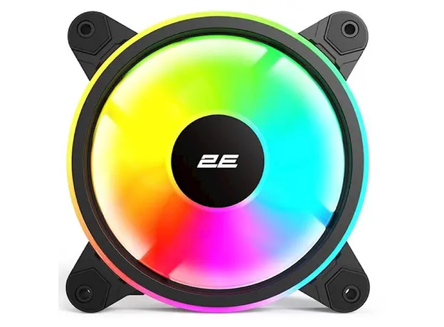ქულერი 2E GAMING Case Fan Air Cool ACF1206-ARGB 120mm 1200rpm 6pin 25dBa, 2 image