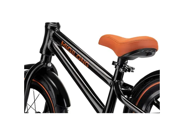 საბავშვო ბალანს ველოსიპედი Miqilong ZCY-RVA12 Bigovel, 12", Children's Balance Bicycle, Black, 5 image