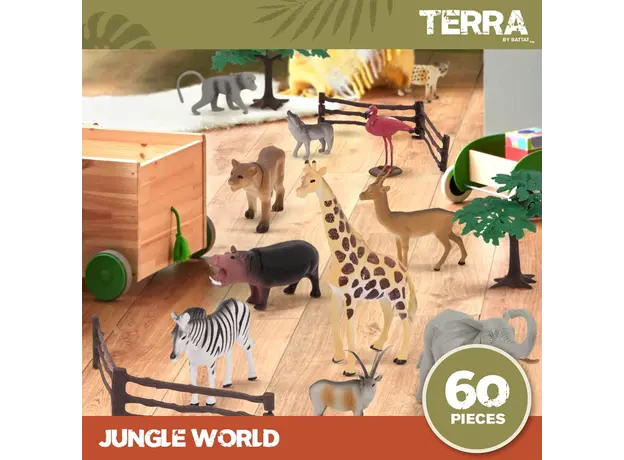 ჯუნგლების სამყაროს სათამაშო ნაკრები TERRA JUNGLE WORLD, 5 image