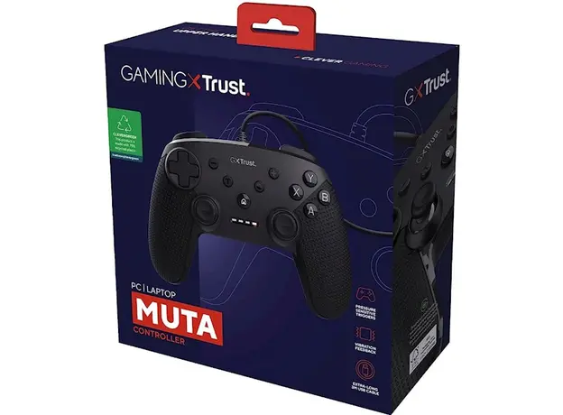 ჯოისტიკი Trust Gaming 24789 GXT541 Muta, Controller, Wired, USB, Black, 6 image