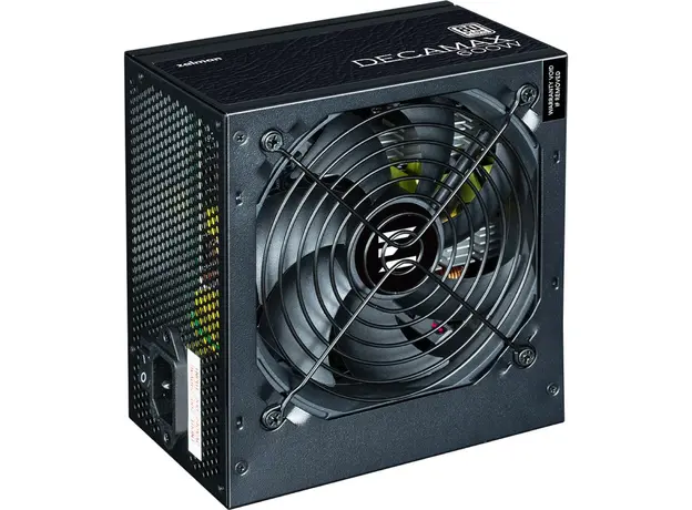 კვების ბლოკი Zalman ZM600-LX3 TeraMax, 600W, 80 Plus, Power Supply, Black, 3 image