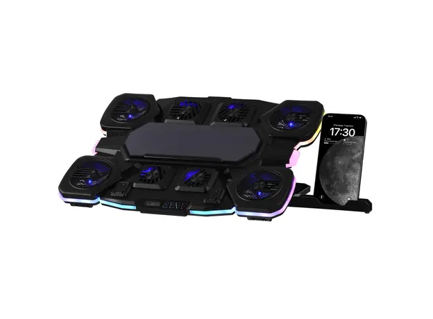 ნოუთბუქის გამაგრილებელი 2E 2E-CPG-012, Laptop Cooling Stand, Black, 2 image