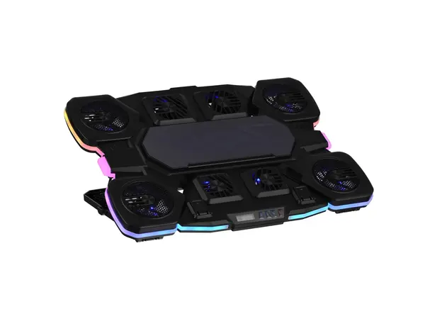 ნოუთბუქის გამაგრილებელი 2E 2E-CPG-012, Laptop Cooling Stand, Black, 4 image