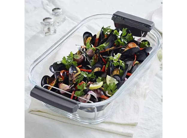 ორთქლსახარში Cuisinart STM1000E, 1800W, 5L, Electric Glass Steamer, Black/Silver, 4 image