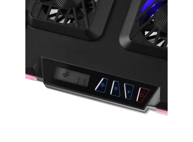 ნოუთბუქის გამაგრილებელი 2E 2E-CPG-012, Laptop Cooling Stand, Black, 6 image