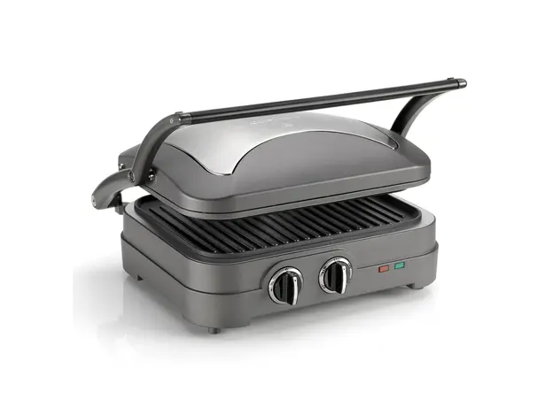 გრილი Cuisinart GR47E Griddler Elite Grill Gray