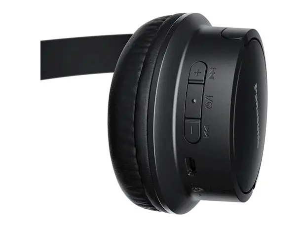ყურსასმენი Panasonic RB-HF520B Bluetooth Over-Ear Headphones (Voice Control, Wireless, Up to 50 Hours Battery Life) Black, 5 image