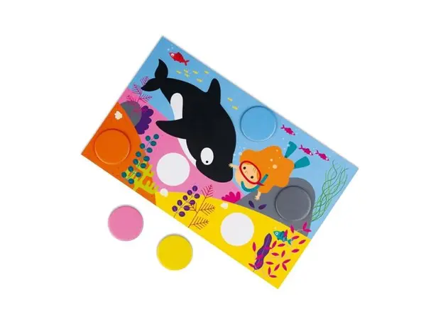 სამაგიდო თამაში Janod Matching game - Bingo color, 3 image