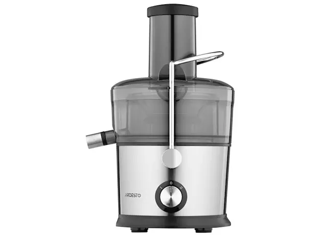 წვენსაწური Ardesto centrifugal juicer, 1100W, bowl-1L, plastic/iron, silver-black, 3 image