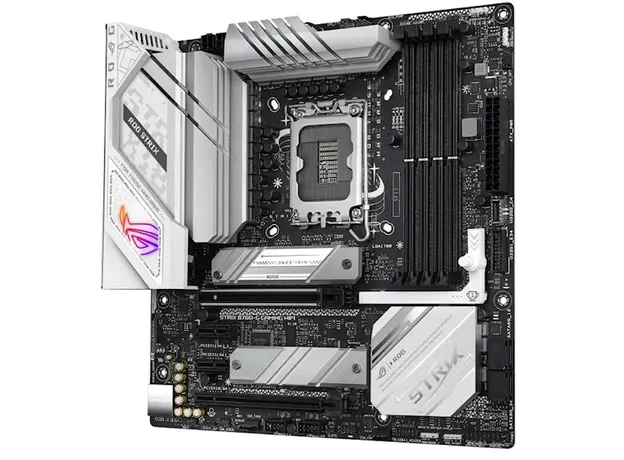 დედა დაფა ASUS Motherboard ROG STRIX B760-G GAMING WIFI s1700 B760 4xDDR5 M.2 HDMI DP Wi-Fi BT mATX, 4 image
