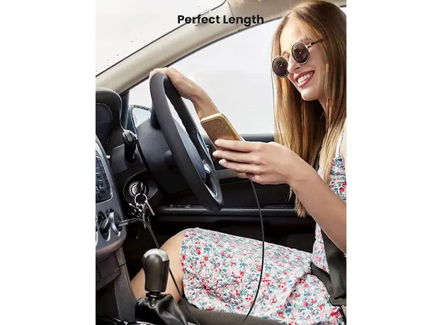 მობილურის USB დამტენი UGREEN 60128 USB 2.0 A to USB-C Cable Nickel Plating Aluminum Braid 2m (Black), 6 image