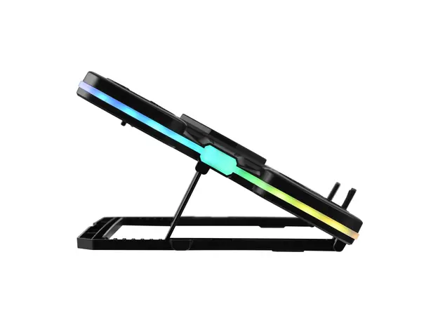 ნოუთბუქის გამაგრილებელი 2E 2E-CPG-012, Laptop Cooling Stand, Black, 5 image