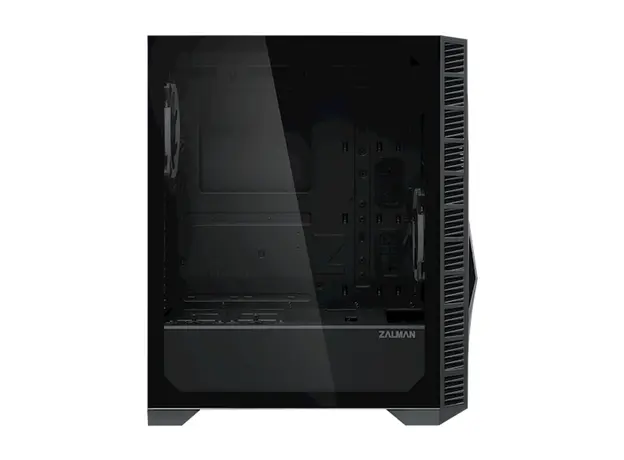 კომპიუტერის ქეისი Zalman Z3 Iceberg, MidT, 1xUSB2.0,2xUSB3.0, 2x120mm, TG (side panel), without PSU, black, 6 image