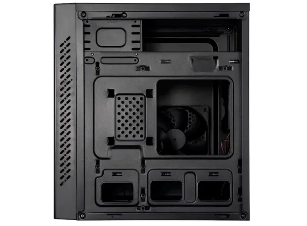 ქეისი ALLX AX-B1734, Computer Case, Micro-ATX, ITX, USBx2, AUDIO, Black, 5 image