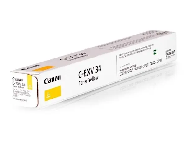 ტონერი Canon Toner CEXV34 Yellow, 2 image