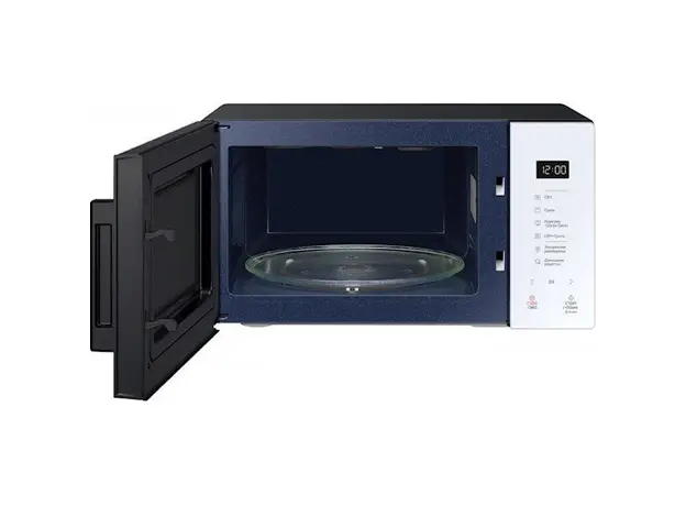 მიკროტალღური ღუმელი Samsung MG23T5018AW/BW, 2300W, 23L, Microwave Oven, White, 3 image