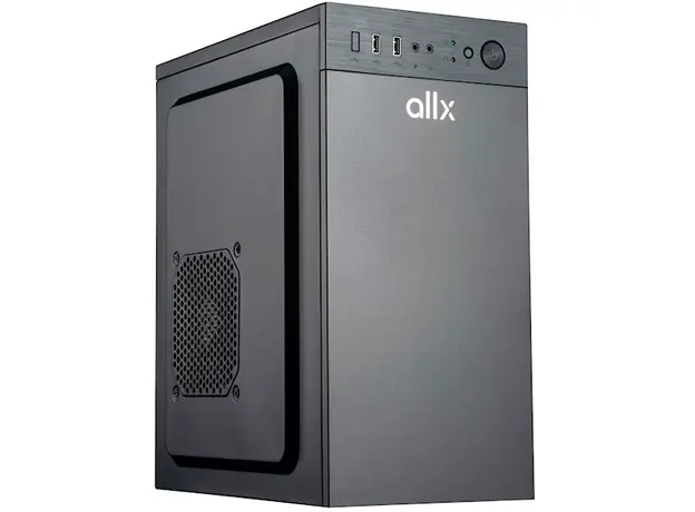 ქეისი ALLX AX-B1734, Computer Case, Micro-ATX, ITX, USBx2, AUDIO, Black