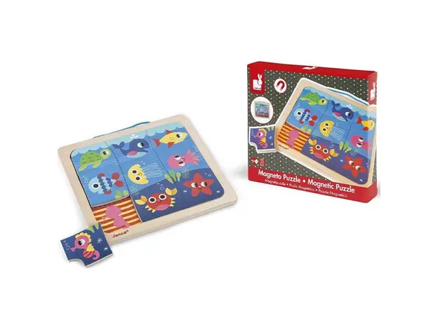 მაგნიტური ფაზლი Janod Magnetic puzzle J08181