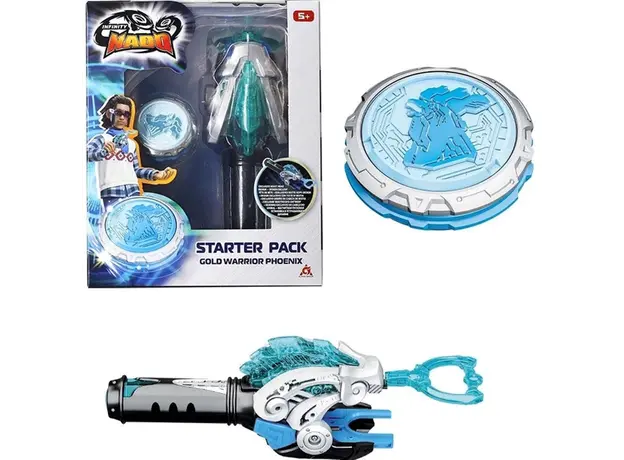 სათამაშო ნაკრები Infinity Nado VI Starter Pack Gold Warrior Phoenix
