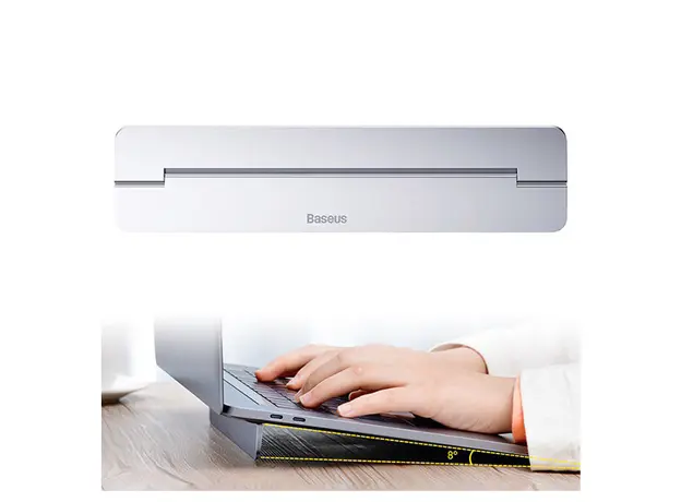 ნოუთბუქის აქსესუარი Baseus Papery Notebook Holder SUZC-0S, 5 image