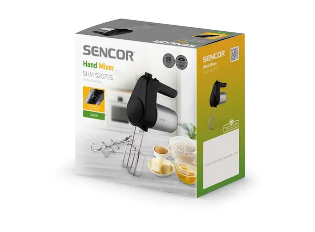 მიქსერი SENCOR SHM 5207SS Hand Mixer, 8 image