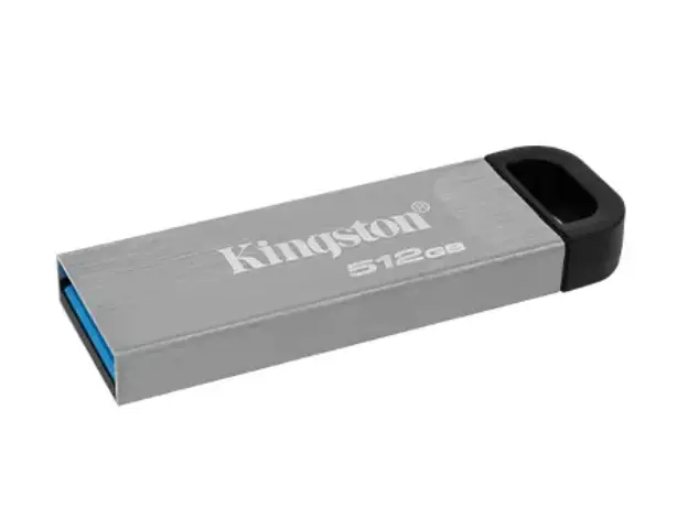 USB ფლეშ მეხსიერება Kingston DTKN 512GB DataTraveler Kyson High Performance USB 3.2 Metal Flash Drive | Speeds up to 200MB/s ( (DTKN/512GB), 3 image