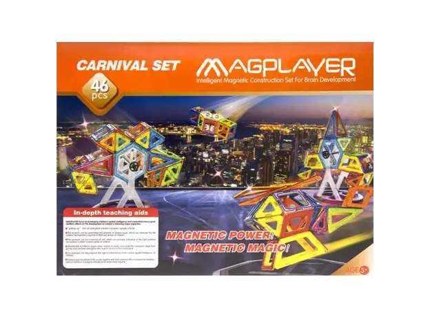 კონსტრუქტორი MagPlayer MPB-46