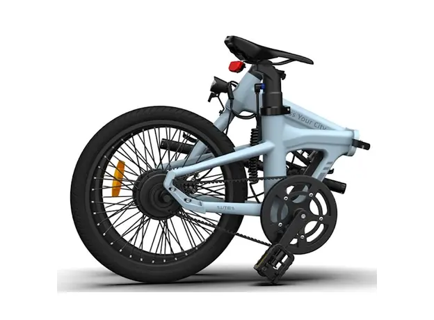 ელექტრო ველოსიპედი ADO A20 Lite, 350W, Smart APP, Folding Electric Bike, 30KM/H, Blue, 5 image
