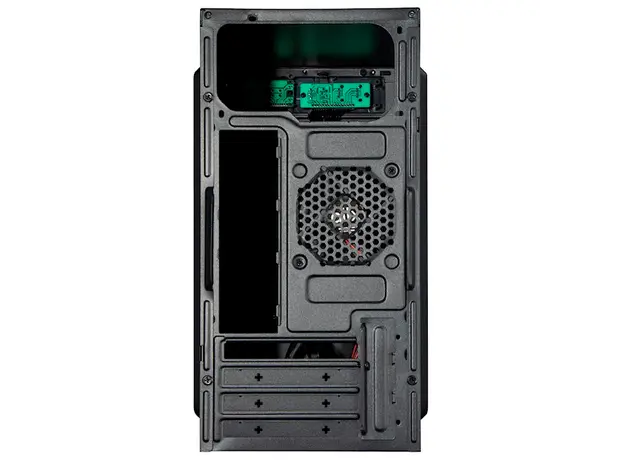 ქეისი ALLX AX-B1734, Computer Case, Micro-ATX, ITX, USBx2, AUDIO, Black, 4 image