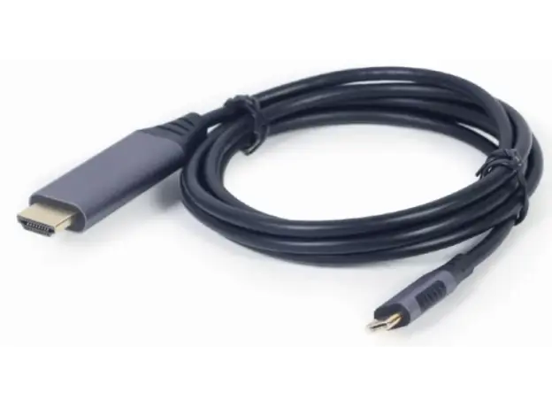კაბელი Gembird CC-USB3C-HDMI-01-6 USB Type-C to HDMI display Adapter cable 1.8 m, 3 image