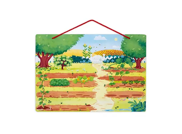 სათამაშო ბოსტანი Janod My Magnetic Garden, 4 image