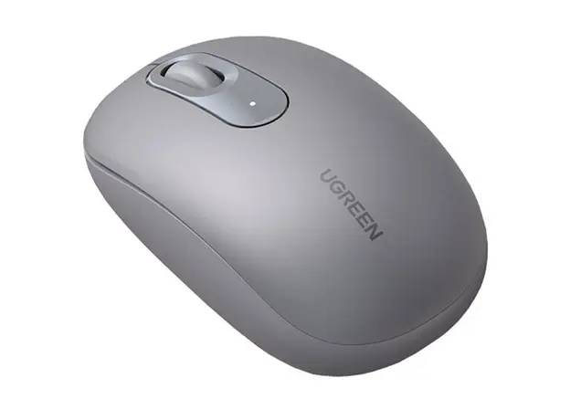 მაუსი UGREEN MU105 (90669), Wireless, USB, Mouse, Moonlight Gray, 2 image
