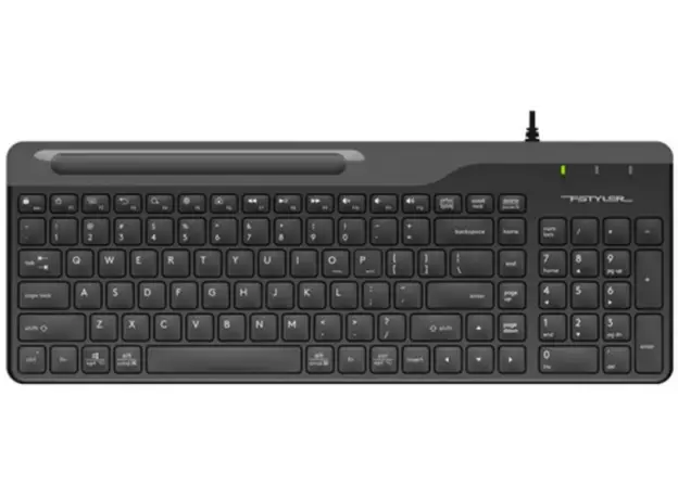 კლავიატურა A4tech Fstyler FK25 Multimedia Keyboard USB EN/RU Black