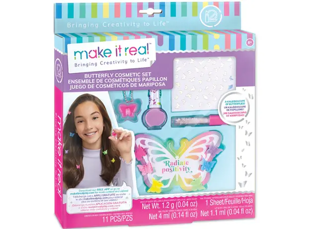 კოსმეტიკის ნაკრები Make It Real Butterfly Dreams Cosmetic Set, 2 image